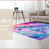 Dreamy Plush Colorful Oasis(Purple)