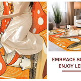 Artistic Abstract Mushroom Style(Orange)