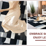 Geometric Minimalist Tiled Aesthetic(Gray)
