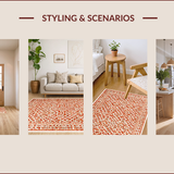 Cotton Decor Runner(Orange)