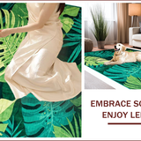 Chic Sage Green Botanical Print(Green)