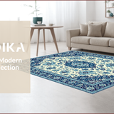 Coastal Elegant Damask Aesthetic(White)