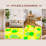 Elegant White Lemon Lattice Style(Yellow)