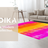 Radiant Color Burst Artful Display(Pink)