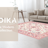 Artistic Creamy Petal Motif(Beige)