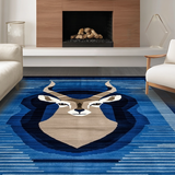 Modern Cheetah Print Elegance(Blue)
