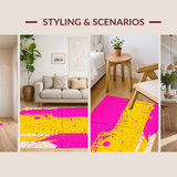 Modern Whimsical Patterned Statement(Pink)