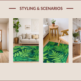 Trendy Textured Geometric Delight(Green)