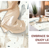 Scandinavian Playful Animal Motif(Beige)