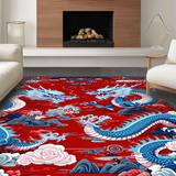 Captivating Mythological Elements Display(Red)