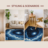Enchanting Stellar Round Decor(Blue)