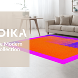 Contemporary Bright Sensory Composition(Orange)