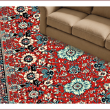 Boho Floral Non Slip(Red)