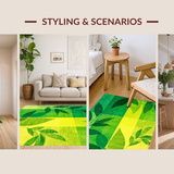 Artful Modern Plush Canvas(Green)