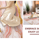 Contemporary Gold Veined Texture(Pink)