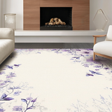 Artful Watercolor Petal Motif(Purple)