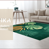 Vibrant Tropical Leaf Aesthetic(Green)