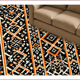 Elegant Monochrome Lattice(Black)