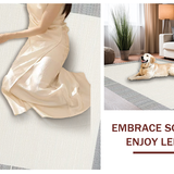 Clean Cut Striped Visual Harmony(Ivory)