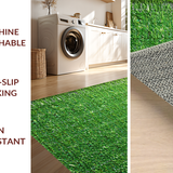 Minimalist Contemporary Grass Impression(Green)