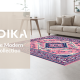 Vibrant Contemporary Ogee Design(Pink)