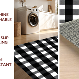 Chic Monochrome Geometric Print(Black)