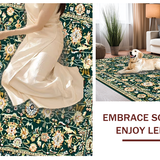 Tranquil Vintage Symmetrical Motif(Green)