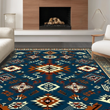 Southwest Tribal Geometric Inspiration(Blue)