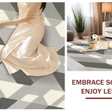 Modern Gray and White Artful Display(Beige)