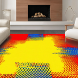 Dynamic Colorful Abstract Expression(Red)