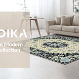 Lush Green Vintage Motif(Beige)