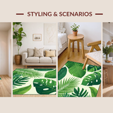 Tropical Leaf Motif Aesthetic(Green)