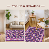 Playful Shag Petal Design(Purple)