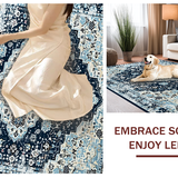 Contemporary Diamond Patterned Arrangement(Blue)