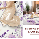 Stylish Purple Floral Elegance(Purple)