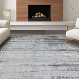 Artful Symmetrical Gray and Rust(Gray)