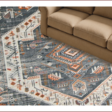 Elegant Grey Tiled Motif(Gray)