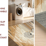 Playful Wildlife Motif Accent(Beige)