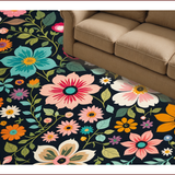 Vintage Low Pile Non Slip for(Black)