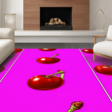 Contemporary Red and Orange Motif(Red)