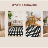 Contemporary High Contrast Checkerboard(Black)