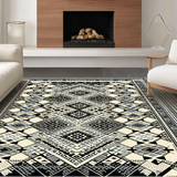 Elegant Geometric Diamond Texture(Black)