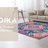 Chic Urban Colorful Fusion(Blue)