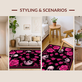 Striking Black and Pink Design(Black)