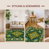 Eclectic Floral Green Palette(Green)