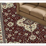 Traditional Classic Floral Motif(Red)