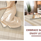 Modern Neutral Toned Geometric(Beige)
