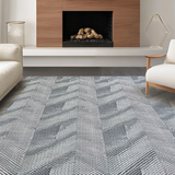 Stylish Modernist Chevron Statement(Gray)