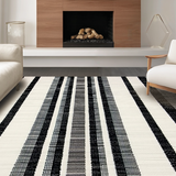 Modern Monochrome Linear Design(Black)