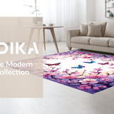 Delicate Butterfly and Floral Fusion(Pink)